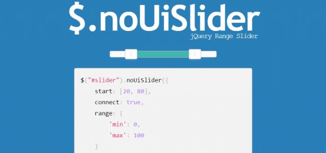 noUiSlider   Getting Started   Refreshless.com